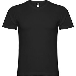 Roly Mens Samoyedo V Neck / Solid Black